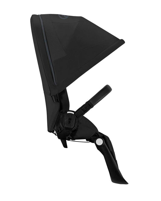 Cybex Gazelle S Double Stroller-With Free Extra Storage Basket-2 Years Warranty-For 0M to 4Y (Upto 22 Kg)-Black Frame & Moon Black