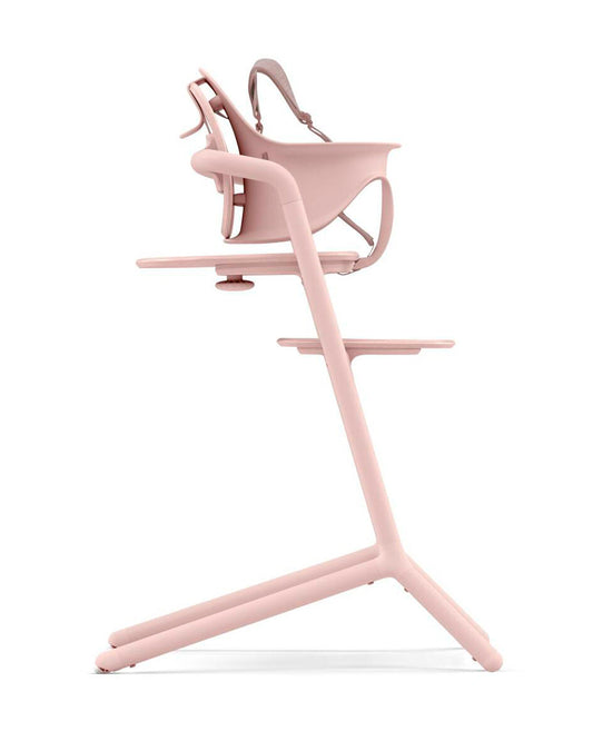Cybex Lemo 3 in 1 High Chair-With Harness, Baby Set & Tray-2 Years Warranty-For 6M to 99Y (Upto 120 Kg)-Pearl Pink