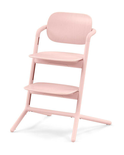 Cybex Lemo 3 in 1 High Chair-With Comfort Inlay, Baby Set & Tray-2 Years Warranty-For 6M to 99Y (Upto 120 Kg)-Pearl Pink