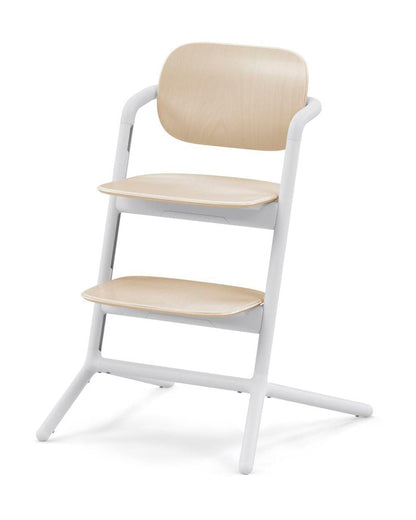 Cybex Lemo 3 in 1 High Chair-With Harness, Baby Set & Tray-2 Years Warranty-For 6M to 99Y (Upto 120 Kg)-Sand White