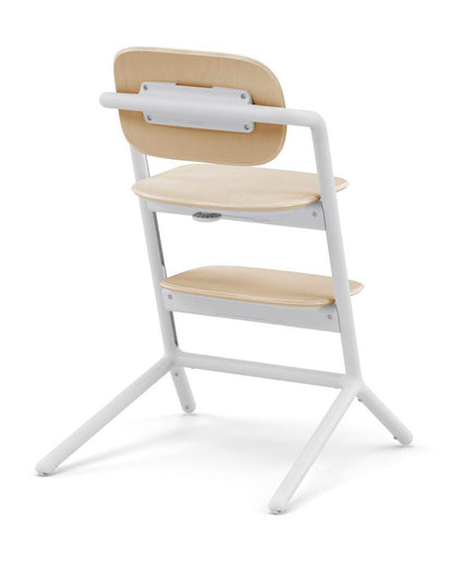 Cybex Lemo 3 in 1 High Chair-With Harness, Baby Set & Tray-2 Years Warranty-For 6M to 99Y (Upto 120 Kg)-Sand White