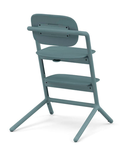 Cybex Lemo 3 in 1 High Chair-With Harness, Baby Set & Tray-2 Years Warranty-For 6M to 99Y (Upto 120 Kg)-Stone Blue