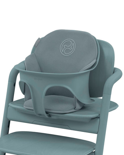 Cybex Lemo Comfort Inlay-Includes Baby Set Seat, Surface & Backrest Cushion-Adds Comfort To The Lemo Chair-2 Years Warranty-Stone Blue