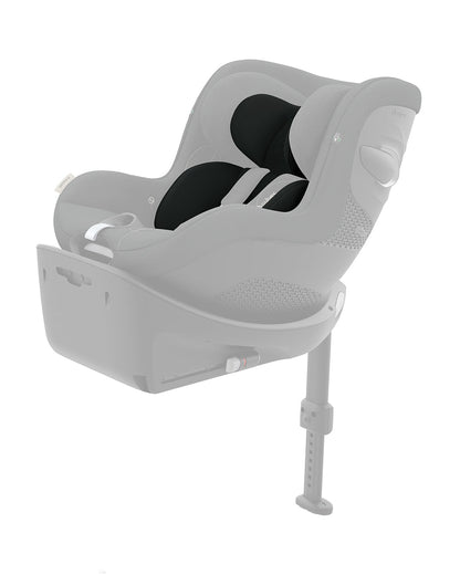 Cybex Sirona Gi i-Size Baby Car Seat With Newborn Inlay-Convertible (Forward & Rear Facing)-360 Degree Rotation-5 Positions Recline in Both Mode-For 0M to 4Y (Upto 20 Kg)-Magic Black