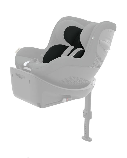 Cybex Sirona Gi i-Size Baby Car Seat With Newborn Inlay-Convertible (Forward & Rear Facing)-360 Degree Rotation-5 Positions Recline in Both Mode-For 0M to 4Y (Upto 20 Kg)-Magic Black