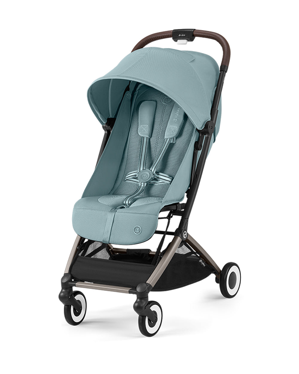 Taupe Frame & Stormy Blue Seat