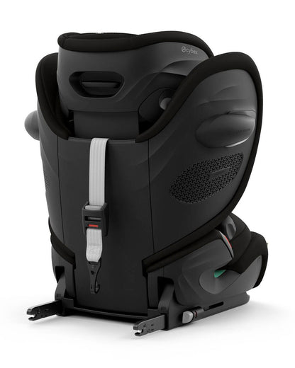 Cybex Pallas G2 PLUS Baby Car Seat-Forward Facing-Mesh Fabric For 6x Better Airflow-With Airbag Style Impact Shield-Reduces the Risk of Neck Injury-12 Positions Adjustable Headrest-For 15M to 12Y (9 to 50 Kg)-Moon Black