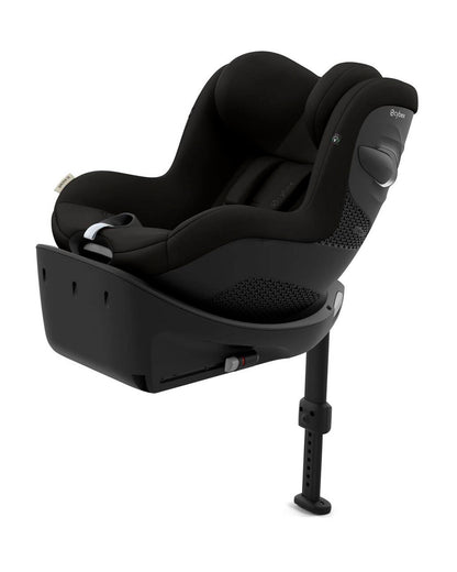 Cybex Sirona Gi i-Size Baby Car Seat-Convertible (Forward & Rear Facing)-360 Degree Rotation-5 Positions Recline in Both Mode-For 3M to 4Y (Upto 20 Kg)-Magic Black
