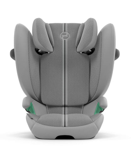 Cybex Solution G2 PLUS Foldable Car Seat-Forward Facing-Mesh Fabric For 6x Better Airflow-Folds into Compact Shape-With Convenient Carry Handle-12 Positions Adjustable Headrest-For 3 to 12Y (15 to 50 Kg)-Stone Grey