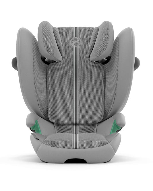 Cybex Solution G2 PLUS Foldable Car Seat-Forward Facing-Mesh Fabric For 6x Better Airflow-Folds into Compact Shape-With Convenient Carry Handle-12 Positions Adjustable Headrest-For 3 to 12Y (15 to 50 Kg)-Stone Grey