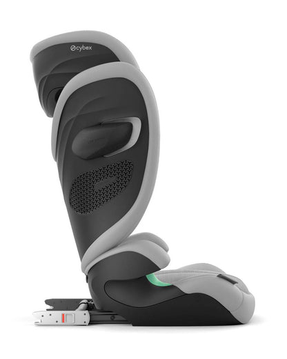 Cybex Solution G2 PLUS Foldable Car Seat-Forward Facing-Mesh Fabric For 6x Better Airflow-Folds into Compact Shape-With Convenient Carry Handle-12 Positions Adjustable Headrest-For 3 to 12Y (15 to 50 Kg)-Stone Grey