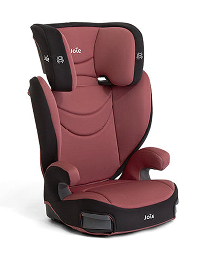 Joie Basil 2-in-1 Baby Car Seat-Forward Facing-Belt Positioning Booster-Converts to Backless Booster-7 Positions Adjustable Headrest-With Retractable Cup Holders-For 4 to 12Y (18 to 54 Kg)-Crimson