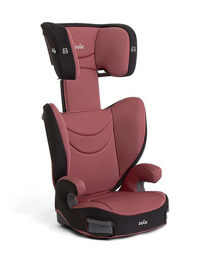 Joie Basil 2-in-1 Baby Car Seat-Forward Facing-Belt Positioning Booster-Converts to Backless Booster-7 Positions Adjustable Headrest-With Retractable Cup Holders-For 4 to 12Y (18 to 54 Kg)-Crimson