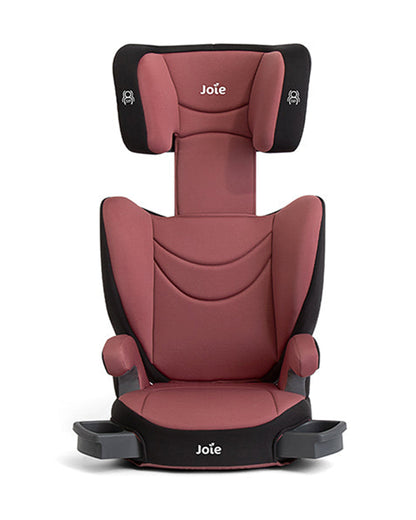 Joie Basil 2-in-1 Baby Car Seat-Forward Facing-Belt Positioning Booster-Converts to Backless Booster-7 Positions Adjustable Headrest-With Retractable Cup Holders-For 4 to 12Y (18 to 54 Kg)-Crimson