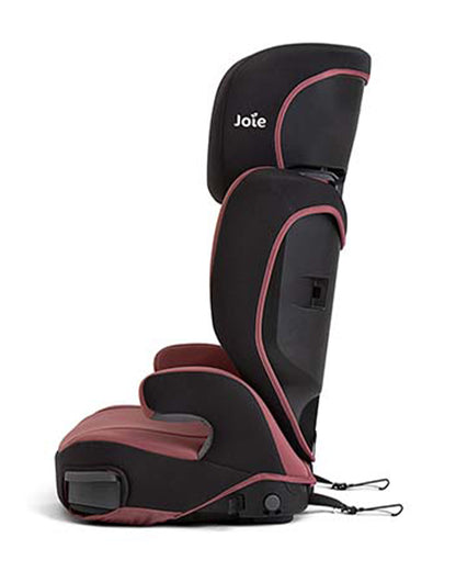 Joie Basil 2-in-1 Baby Car Seat-Forward Facing-Belt Positioning Booster-Converts to Backless Booster-7 Positions Adjustable Headrest-With Retractable Cup Holders-For 4 to 12Y (18 to 54 Kg)-Crimson