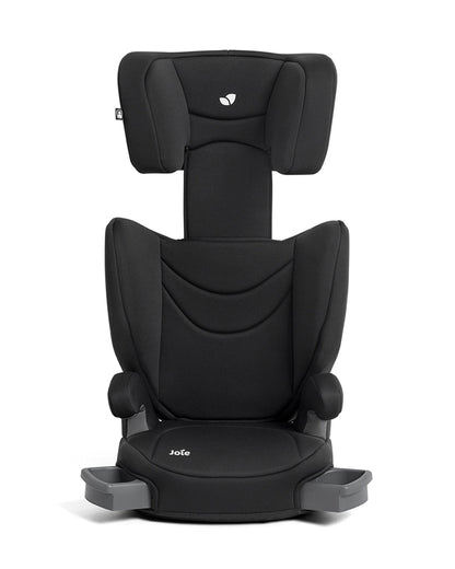 Joie Basil 2-in-1 Baby Car Seat-Forward Facing-Belt Positioning Booster-Converts to Backless Booster-7 Positions Adjustable Headrest-With Retractable Cup Holders-For 4 to 12Y (18 to 54 Kg)-Shale