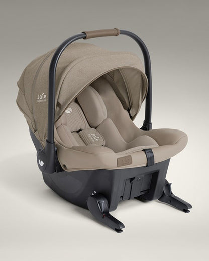 Joie Sprint Baby Car Seat-Rear Facing-With Integrated ISOFIX Connectors for Easy Installation-UPF 50+ & Water Proof Canopy-For 0 to 15M (Upto 13 Kg)-Sandstone
