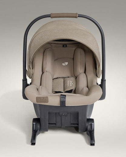 Joie Sprint Baby Car Seat-Rear Facing-With Integrated ISOFIX Connectors for Easy Installation-UPF 50+ & Water Proof Canopy-For 0 to 15M (Upto 13 Kg)-Sandstone