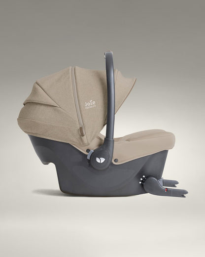 Joie Sprint Baby Car Seat-Rear Facing-With Integrated ISOFIX Connectors for Easy Installation-UPF 50+ & Water Proof Canopy-For 0 to 15M (Upto 13 Kg)-Sandstone