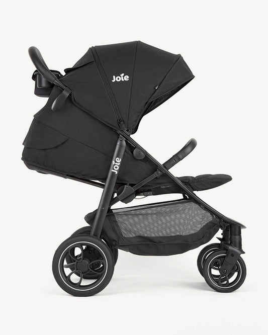 Joie Literax Pro Baby Stroller-One Hand Fold-Flat Reclining Seat-Car Seat Compatible-2 Years Warranty-For 0 to 4Y (Upto 22 Kg)-Shale