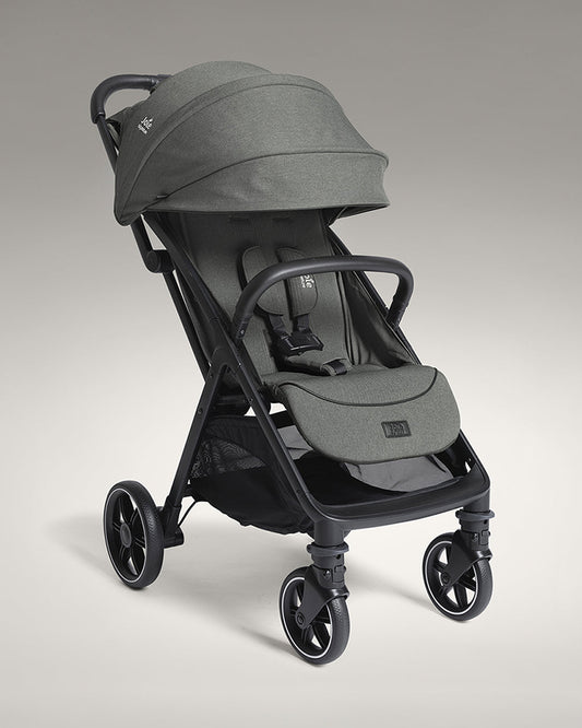 Joie Parcel LX Lightweight Stroller-One Hand Fold-Flat Reclining Seat-Car Seat Compatible-Mesh Window On Canopy-2 Years Warranty-For 0 to 4Y (Upto 22 Kg)-Evergreen