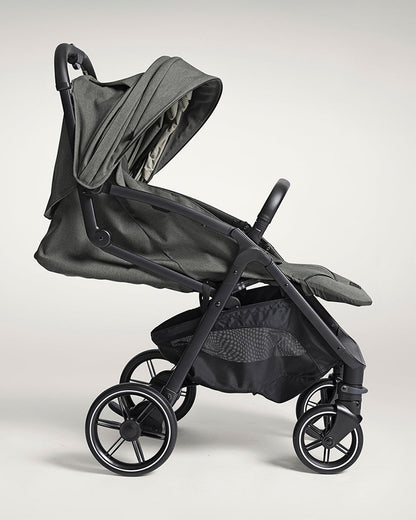 Joie Parcel LX Lightweight Stroller-One Hand Fold-Flat Reclining Seat-Car Seat Compatible-Mesh Window On Canopy-2 Years Warranty-For 0 to 4Y (Upto 22 Kg)-Evergreen