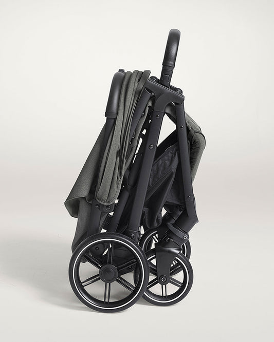 Joie Parcel LX Lightweight Stroller-One Hand Fold-Flat Reclining Seat-Car Seat Compatible-Mesh Window On Canopy-2 Years Warranty-For 0 to 4Y (Upto 22 Kg)-Evergreen