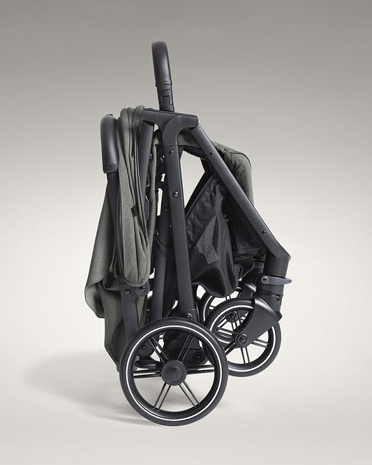 Joie Parcel LX Lightweight Stroller-One Hand Fold-Flat Reclining Seat-Car Seat Compatible-Mesh Window On Canopy-2 Years Warranty-For 0 to 4Y (Upto 22 Kg)-Evergreen