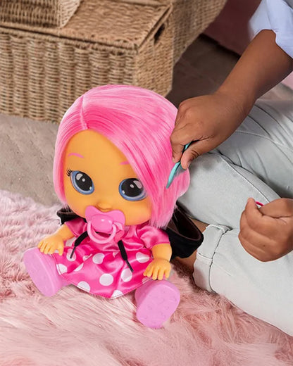 IMC Cry Babies Dressy Minnie Play Doll-Encourage Imaginative Play-12M+