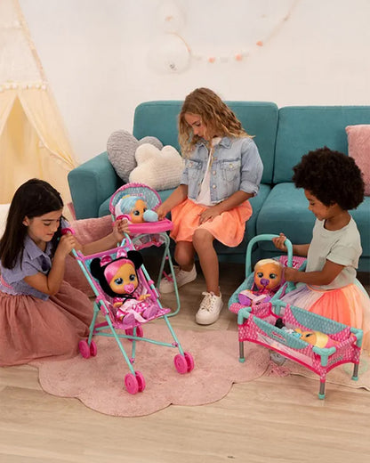 IMC Cry Babies Dressy Minnie Play Doll-Encourage Imaginative Play-12M+