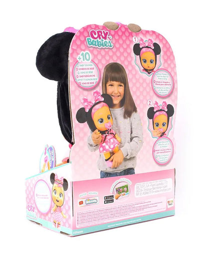 IMC Cry Babies Dressy Minnie Play Doll-Encourage Imaginative Play-12M+