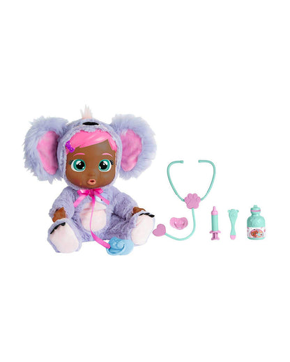 IMC Cry Babies Koali Interactive Doll-With Doctor Play Accessories-36M+
