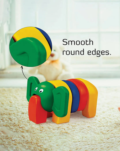 Shooting Star My Pet Elephant-Shaper Sorter & Stacker-Develops Creativity-12M+