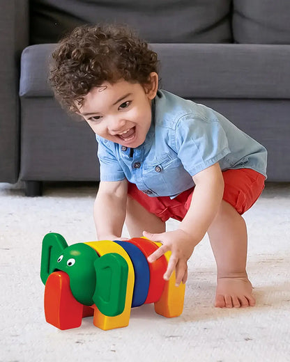 Shooting Star My Pet Elephant-Shaper Sorter & Stacker-Develops Creativity-12M+