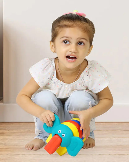 Shooting Star My Pet Elephant-Shaper Sorter & Stacker-Develops Creativity-12M+