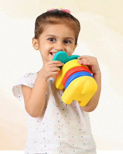 Shooting Star My Pet Elephant-Shaper Sorter & Stacker-Develops Creativity-12M+