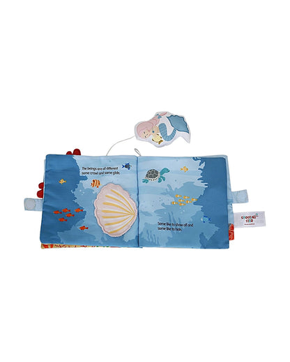 Shooting Star Sea Cloth Book-Enhances Tactile Stimulation-Learning & Educational Toys-6M+