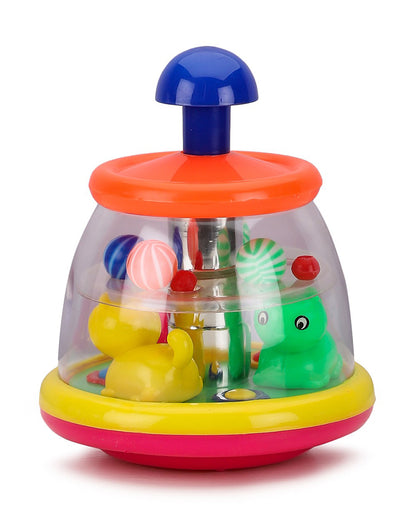 Shooting Star Push & Spin Cat-Indoor Toy-Non Toxic-Develops Motor Skills-12M+