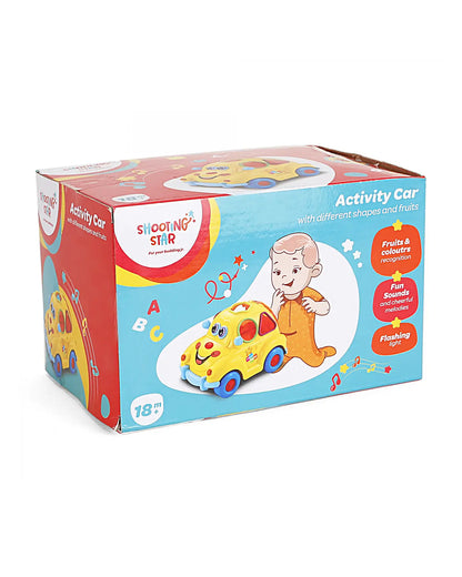 Shooting Star Activity Car-Vehicle Toy-Fruits and Colors Recognition-18M+