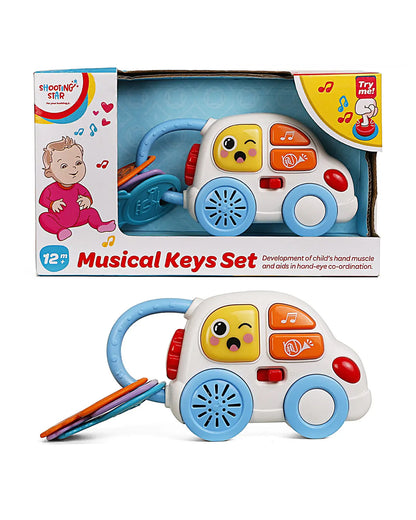 Shooting Star Musical Keys Set-Promotes Interactive Play-Musical Toy-12M+