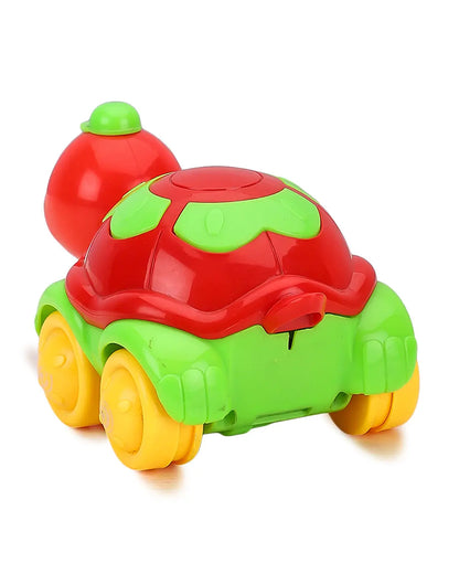 Shooting Star Friction Big Cute Turtle-Push & Pull Toy-Improves Motor Skills-24M+