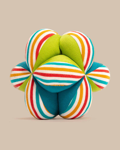 Shumee Plush Clutch Ball-Soft Toy With Rattle-Enhances Sensory Stimulation-0M+
