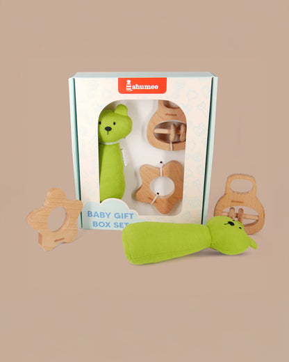 Shumee The Newborn Toy Gift Set-Pack of 3-For Baby Shower