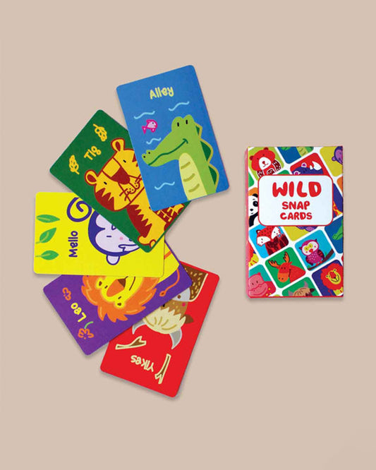 Shumee Forest Animal Snap Card Game-52 Cards-Develops Social Skills-Learning & Educational Toys-36M+