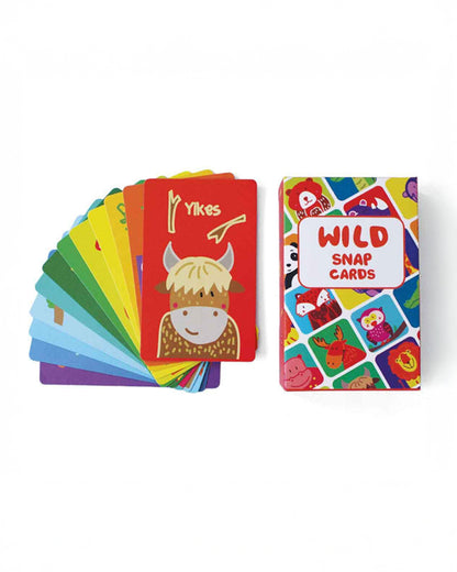 Shumee Forest Animal Snap Card Game-52 Cards-Develops Social Skills-Learning & Educational Toys-36M+