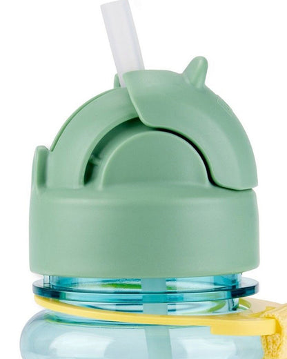 Skip Hop Zoo Tritan Renew Straw Bottle-Hedgehog-BPA Free-12M+