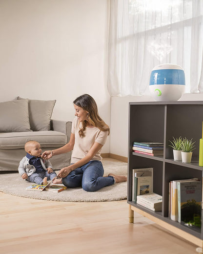 Chicco Humi Hot Advance Humidifier-Relieves Nasal Congestion & Cough-Automatic Shutdown-For Infants