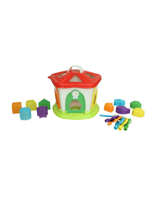 Chicco 2 In 1 Animal Cottage-Shape Sorter & Stacker-Learning & Educational Toys-12M+