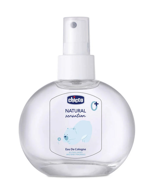 Chicco Natural Sensation Eau De Cologne Baby Fragrance-Soothes & Softens Skin-Dermatologically Tested & Safe From Birth On