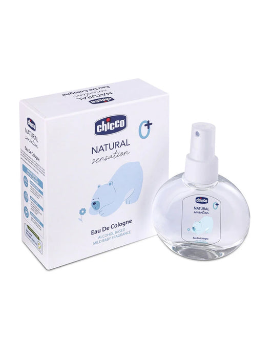 Chicco Natural Sensation Eau De Cologne Baby Fragrance-Soothes & Softens Skin-Dermatologically Tested & Safe From Birth On